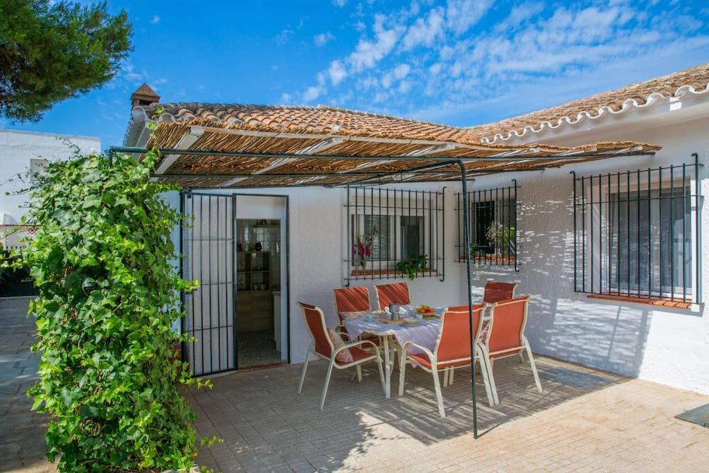 Casa De Meca, A 100M De La Playa Villa Los Canos De Meca Bagian luar foto