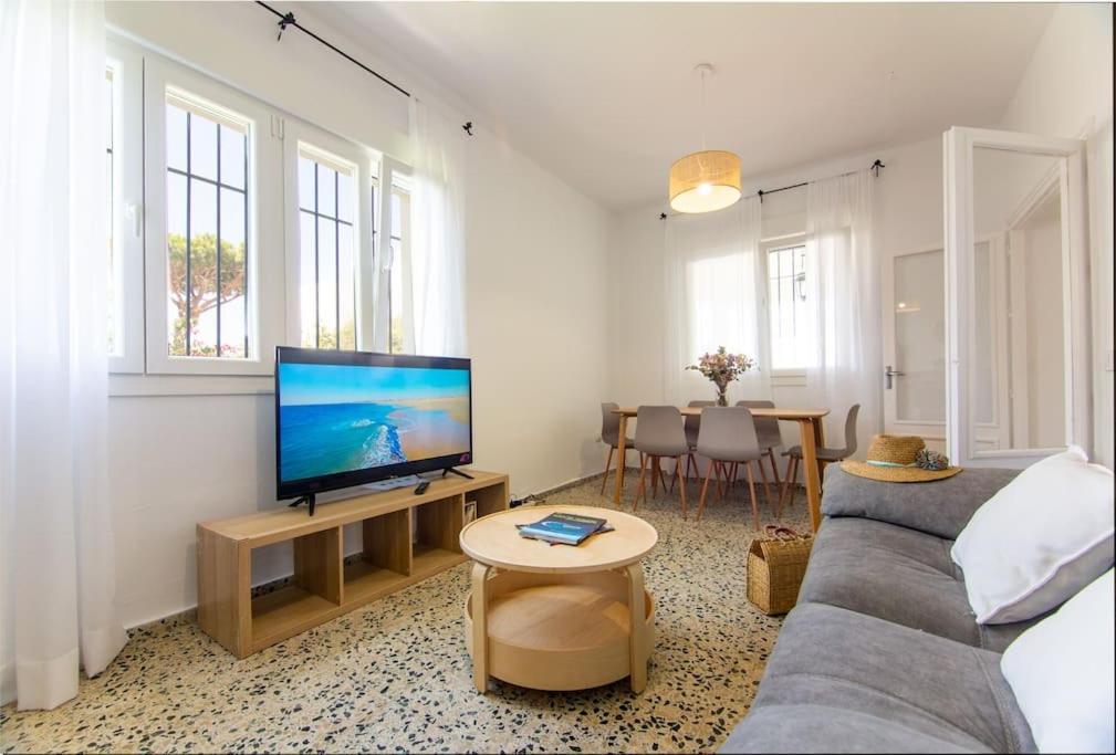 Casa De Meca, A 100M De La Playa Villa Los Canos De Meca Bagian luar foto