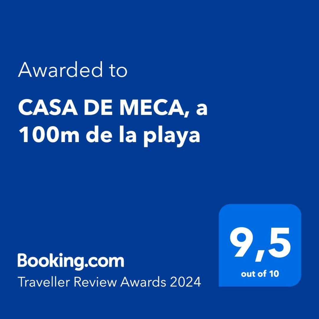 Casa De Meca, A 100M De La Playa Villa Los Canos De Meca Bagian luar foto